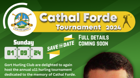 Cathal Forde Tournament 2024 announced