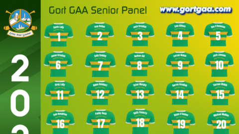 Gort GAA Senior Championship Panel 2024